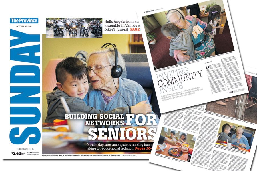 Innovative “care hubs” earn front page coverage