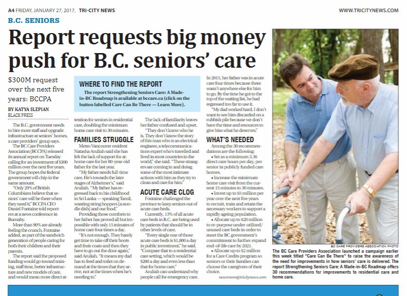 Communities Across BC React to #CareCanBeThere Campaign