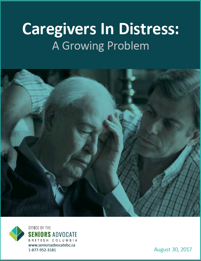 Office of the Seniors Advocate releases report on caregiver distress
