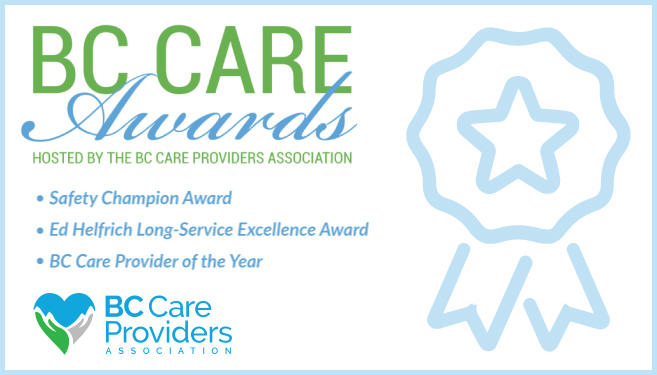 Call for nominations: 2018 BC Care Awards
