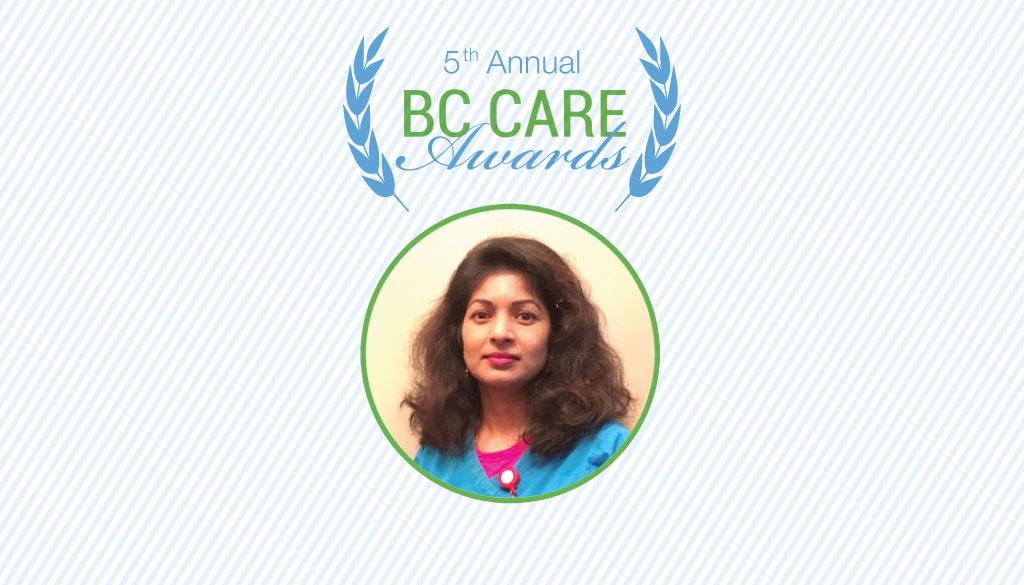 BC Care Awards – Care Provider of the Year Nominee Ashmin Chand