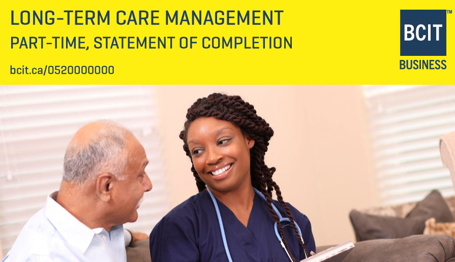 BCIT School of Business introduces new Long-Term Care Management Program