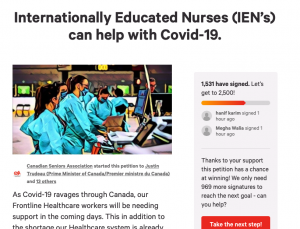 Calling all nurses: It’s time to activate Internationally Educated Nurses living in Canada