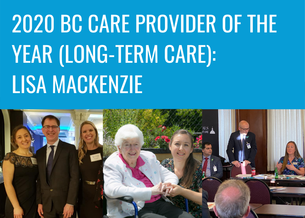 Meet 2020 BC Care Provider of the Year (Long-Term Care) Lisa MacKenzie