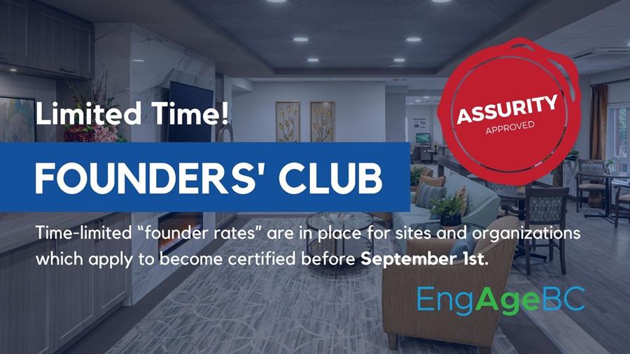 Assurity limited time Founders’ Club rates available
