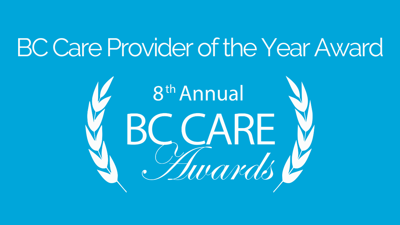 Nominate an employee for our BC Care Provider of the Year Award