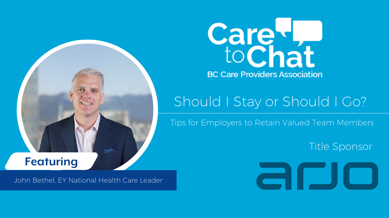 EY National Health Care Leader, John Bethel announced as Care to Chat panelist