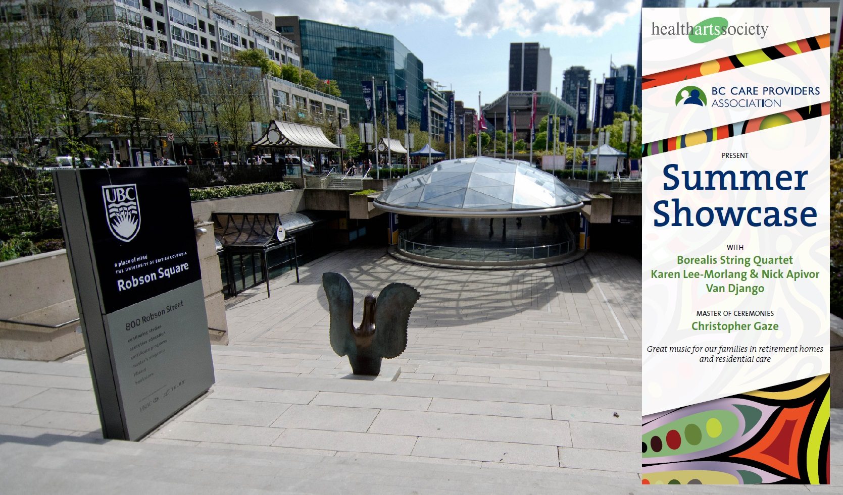 Free Concerts in Care @ Robson Square