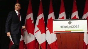 Canada's Finance Minister Bill Morneau delivered the 2016 Federal Budget on March 22.