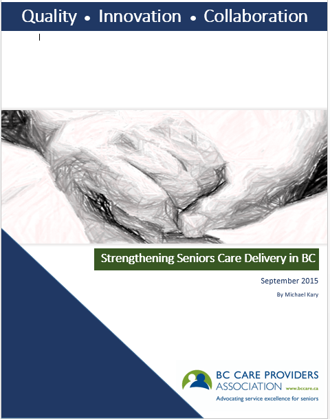 BCCPA Proposes Significant Transformation of Continuing Care System